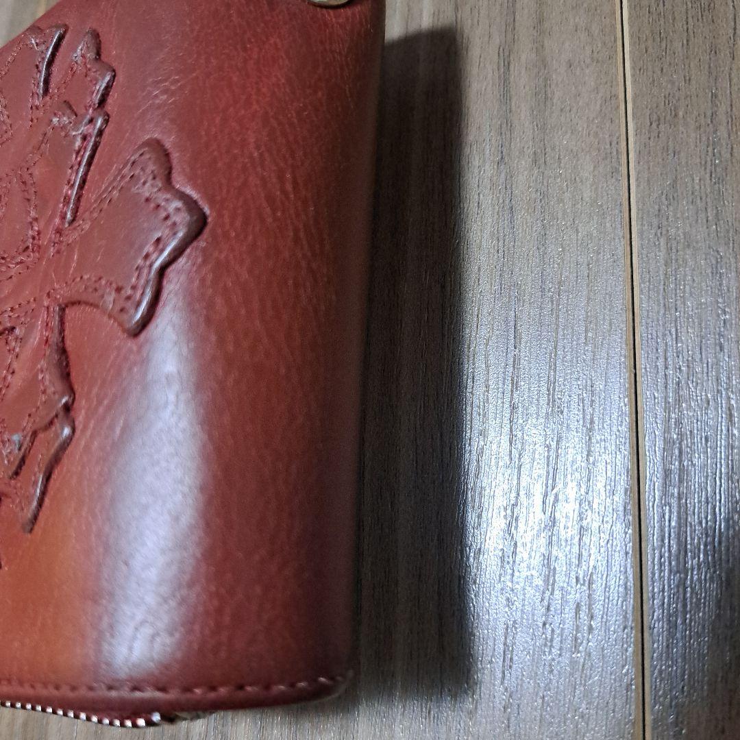 クロムハーツ　スクエアジップビルウォレット『カスタム』　財布　激レア