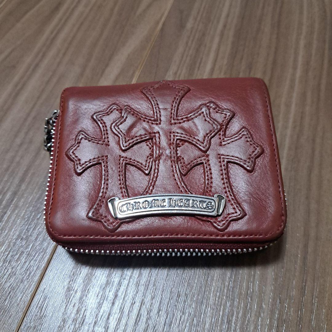 クロムハーツ　スクエアジップビルウォレット『カスタム』　財布　激レア