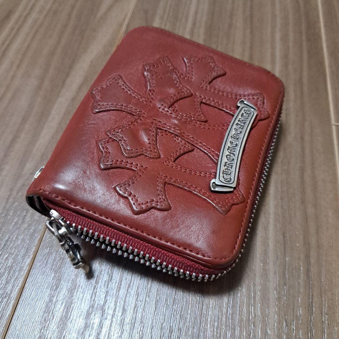 クロムハーツ　スクエアジップビルウォレット『カスタム』　財布　激レア