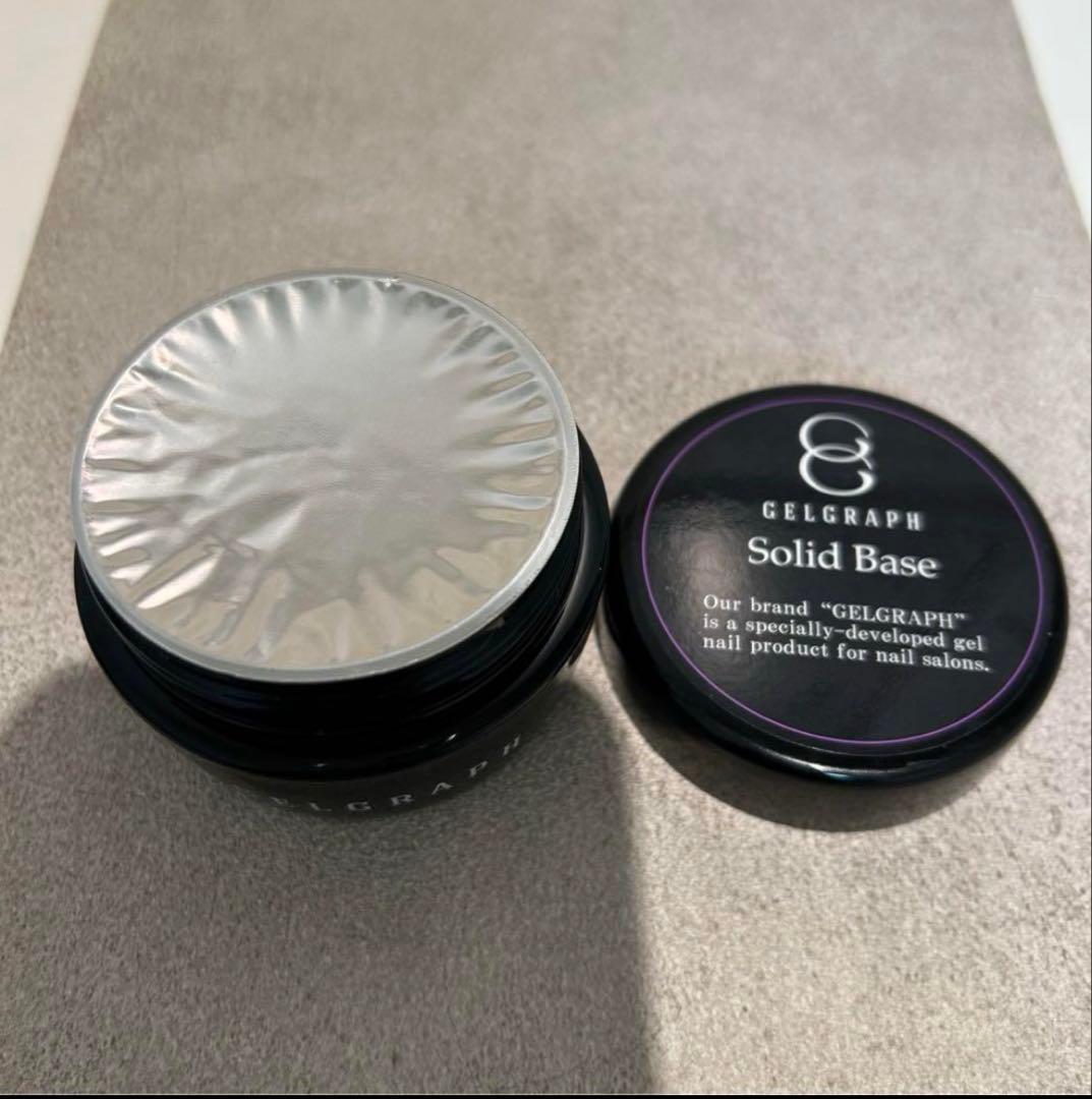 新品未使用　50g ジェルグラフ　ソリッドベース クリアジェル