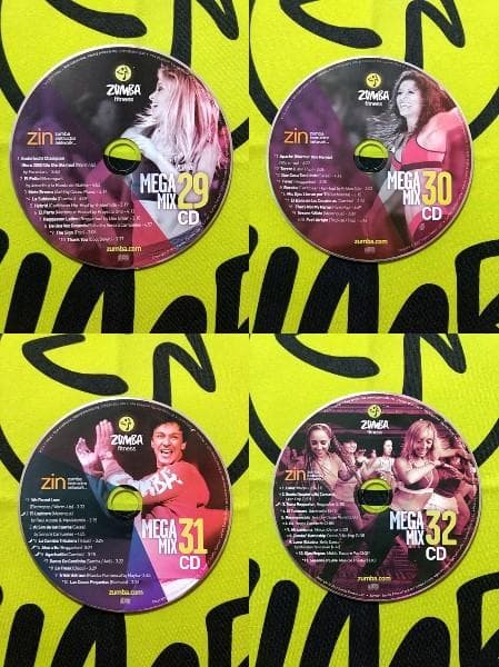 ZUMBA　ズンバ　MEGAMIX21～MEGAMIX50　CD　30枚セット