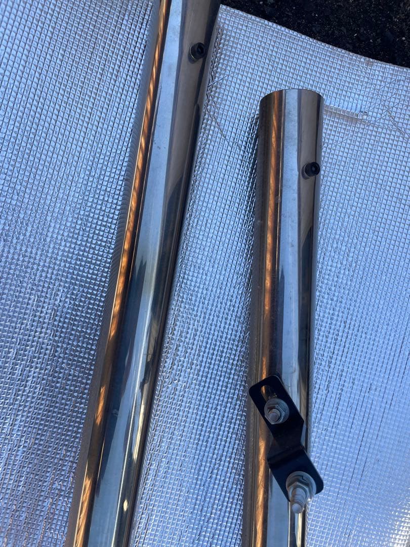 ドラッグパイプマフラー（ステンレス） タイプ2ガレージT&F シャドウ400