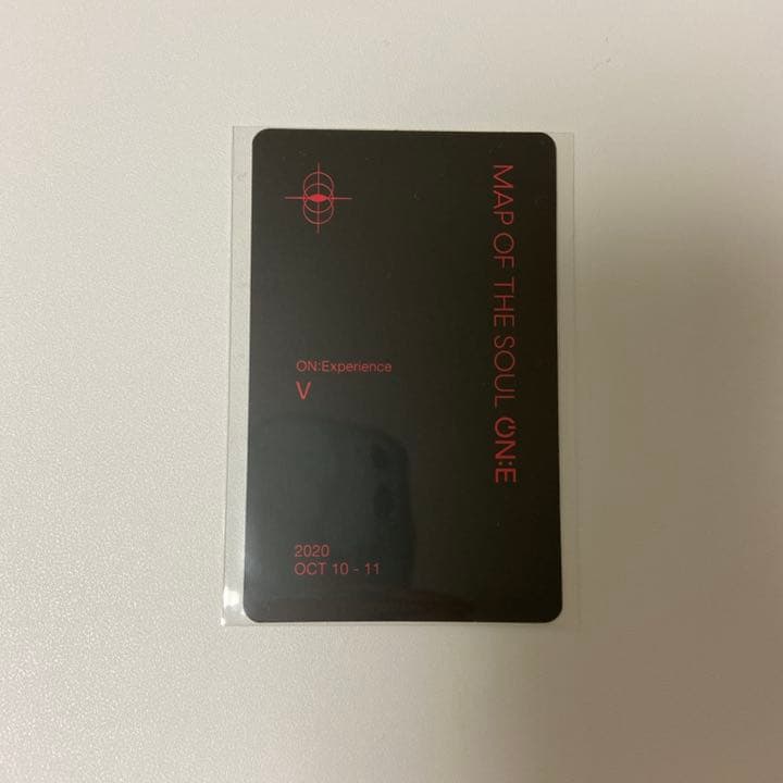 BTS MAP OF THE SOUL ON:E DVD Ｖ テヒョン トレカ