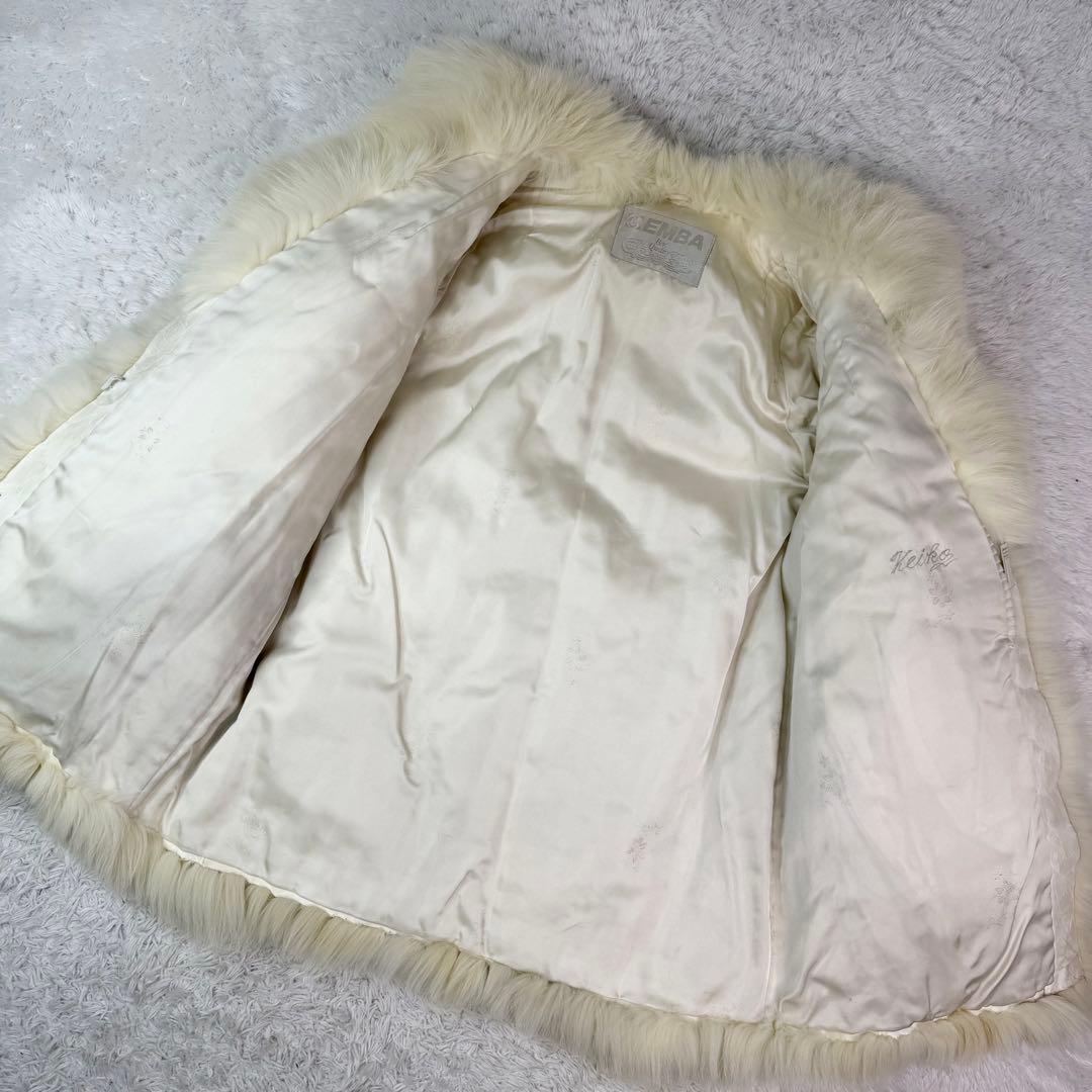 EMBA シャドーフォックス リアルファー 本毛皮 なめし柔らか 肉厚〇