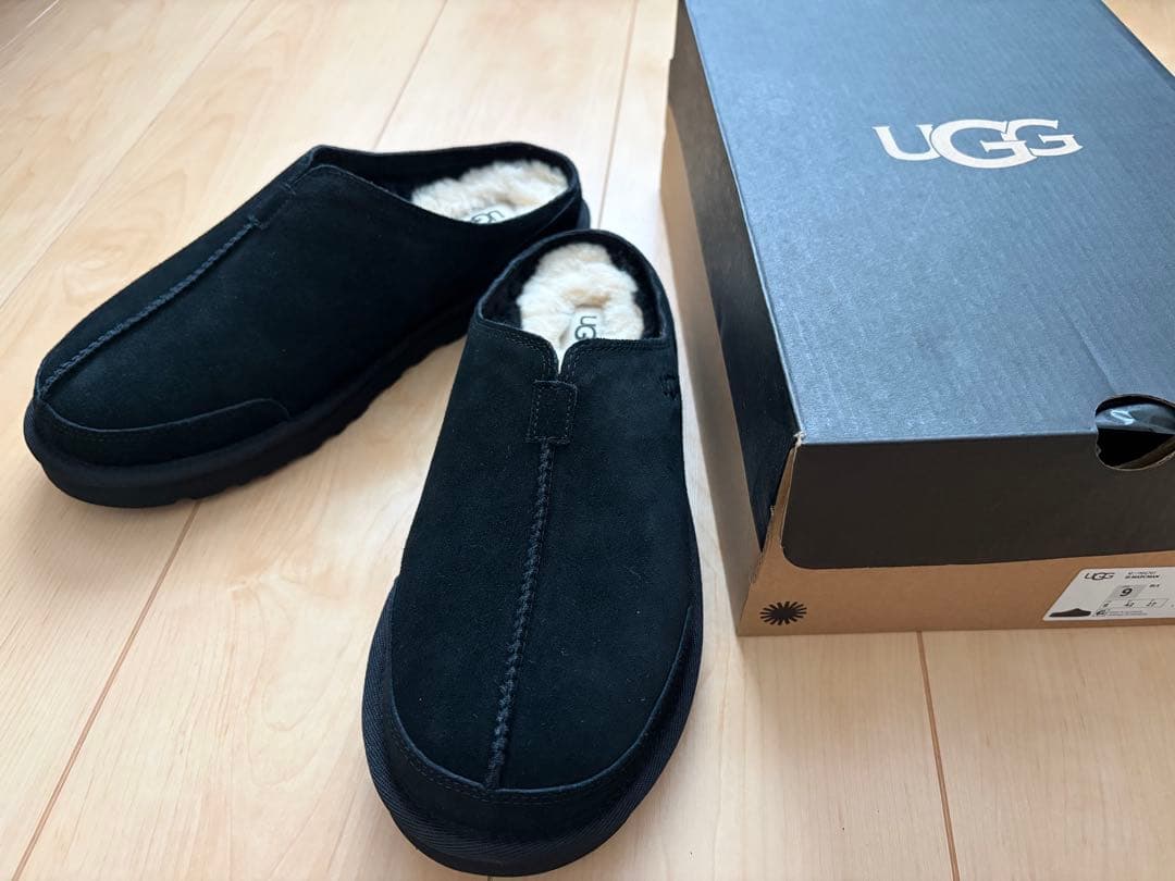＊新品＊UGG マークマンMARCMAN ブラック 27cm スリッポン