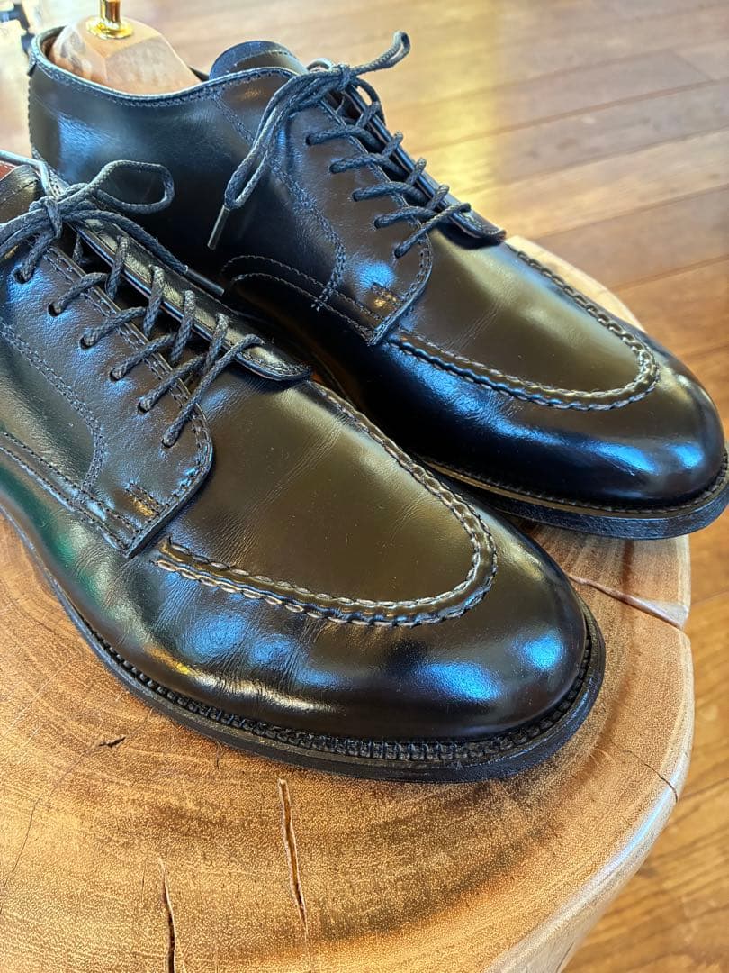 Alden オールデン Uチップ ７1/2D モディファイドモックトゥ カーフ