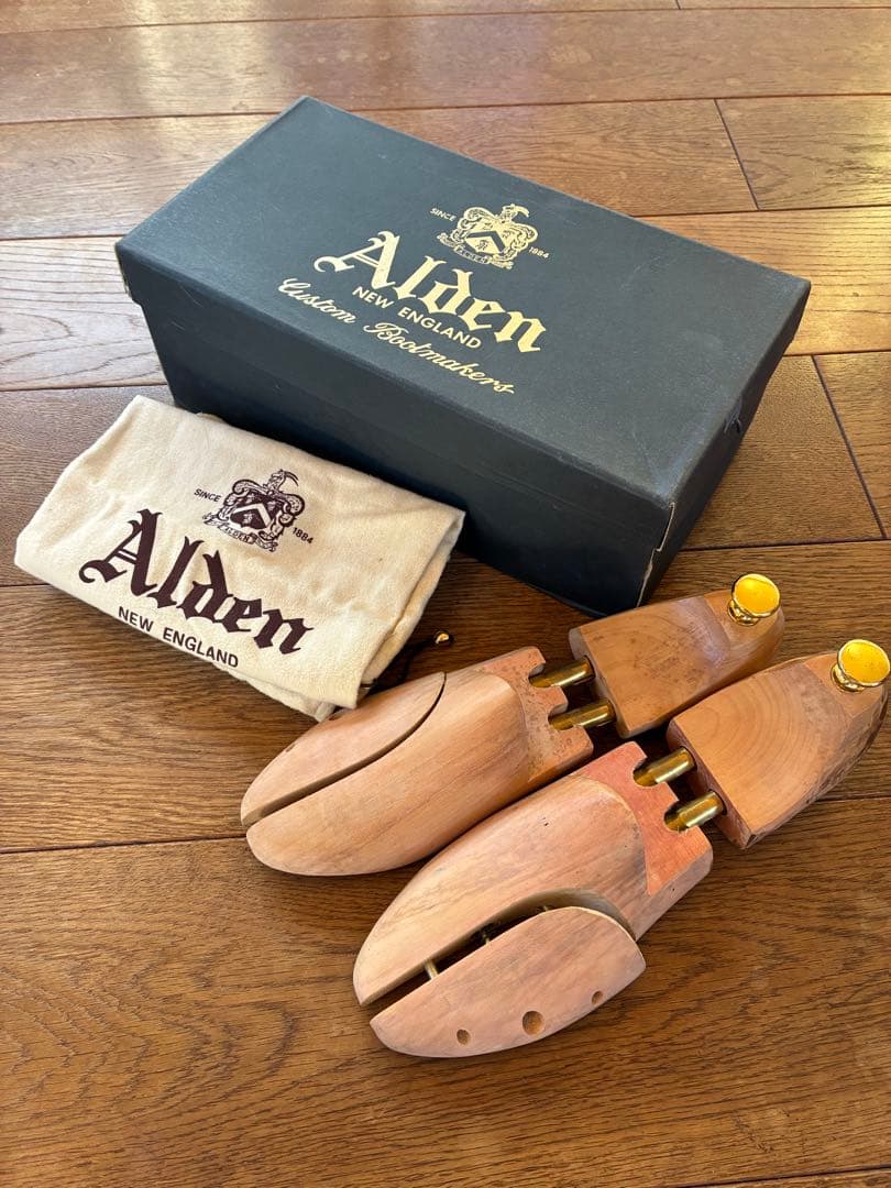 Alden オールデン Uチップ ７1/2D モディファイドモックトゥ カーフ