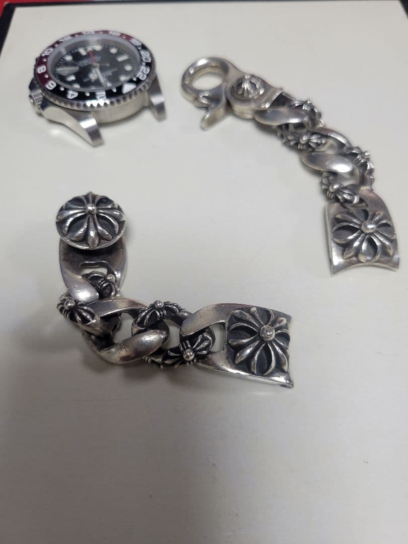 シルバー925 ベルト ブレスレット 腕時計