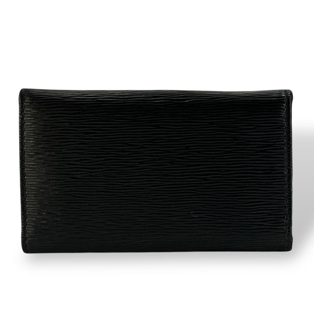 証明書付　良品　プラダ　6連キーケース　ゴールドロゴ　ブラック　レザー　男女兼用