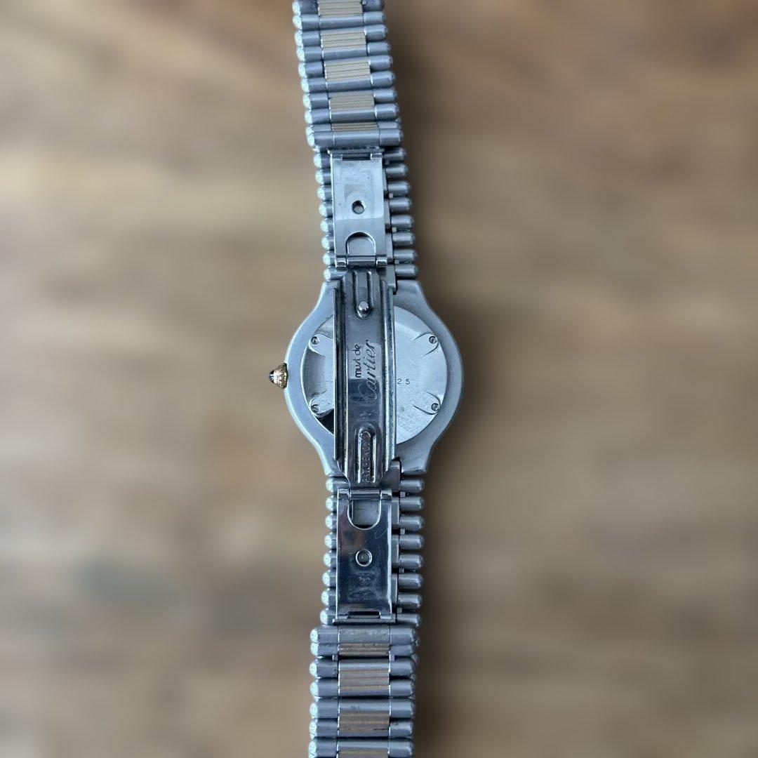 カルティエ　マスト21 ヴァンテアン　クォーツ腕時計 ステンレススチール製