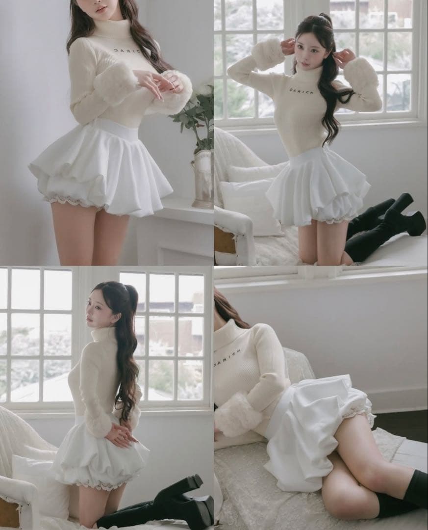 Darich ダーリッチボリュームバルーンミニスカート