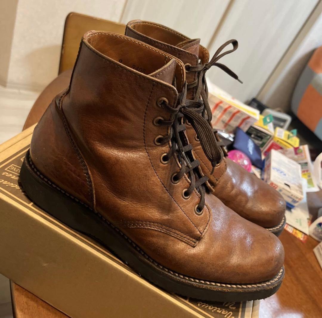 ウェアハウス　ホースレザーブーツ　ホースハイド　9 WAREHOUSE 27.0