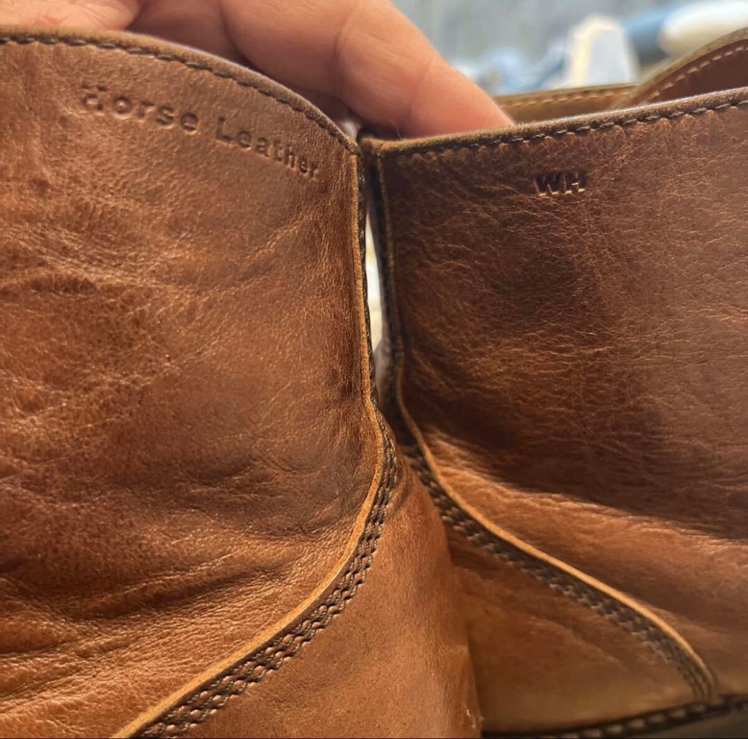 ウェアハウス　ホースレザーブーツ　ホースハイド　9 WAREHOUSE 27.0