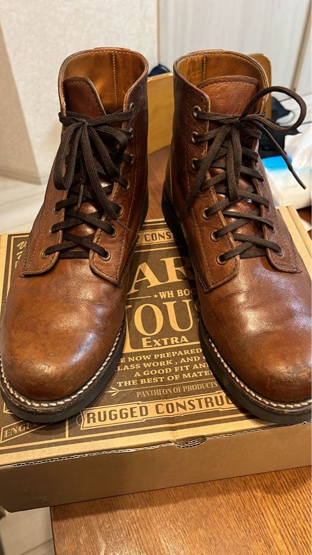 ウェアハウス　ホースレザーブーツ　ホースハイド　9 WAREHOUSE 27.0