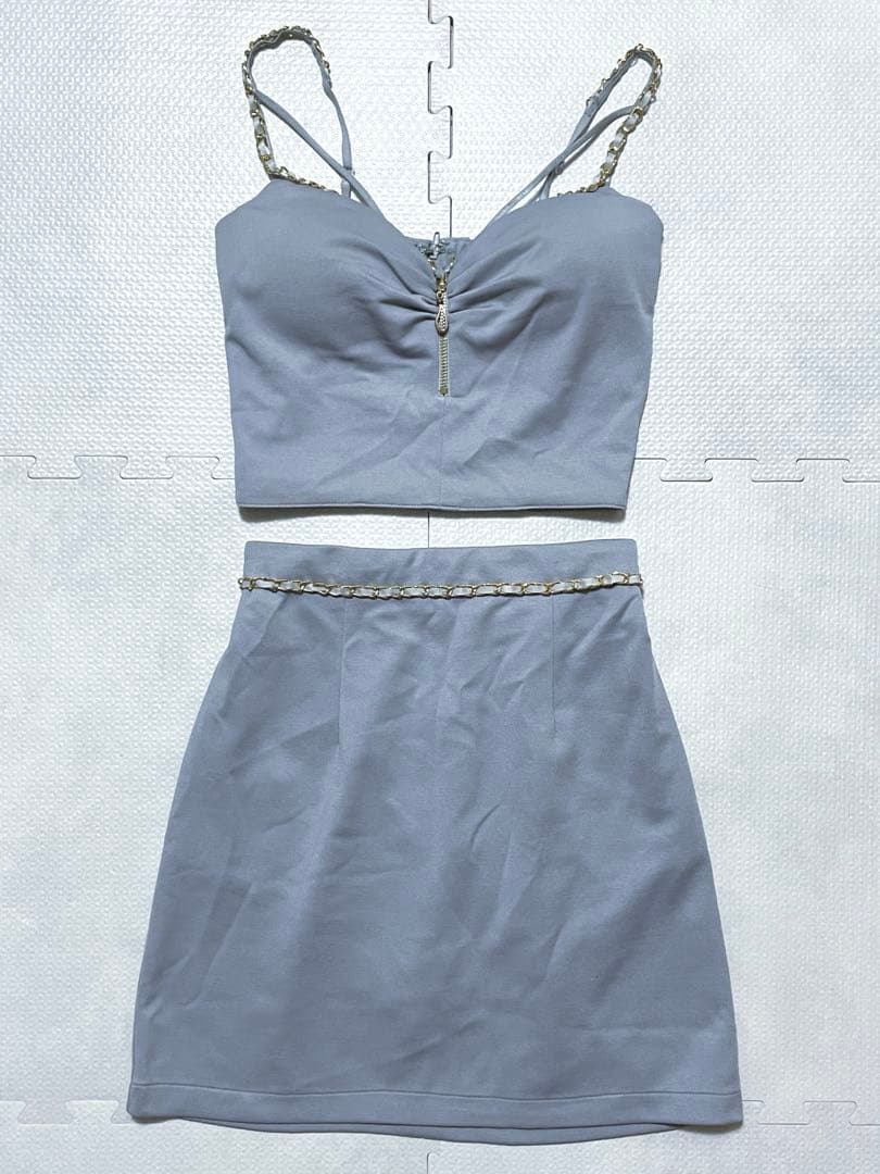 JEWELS ジュエルズ キャバクラ ドレス セットアップ ビジュー チェーン