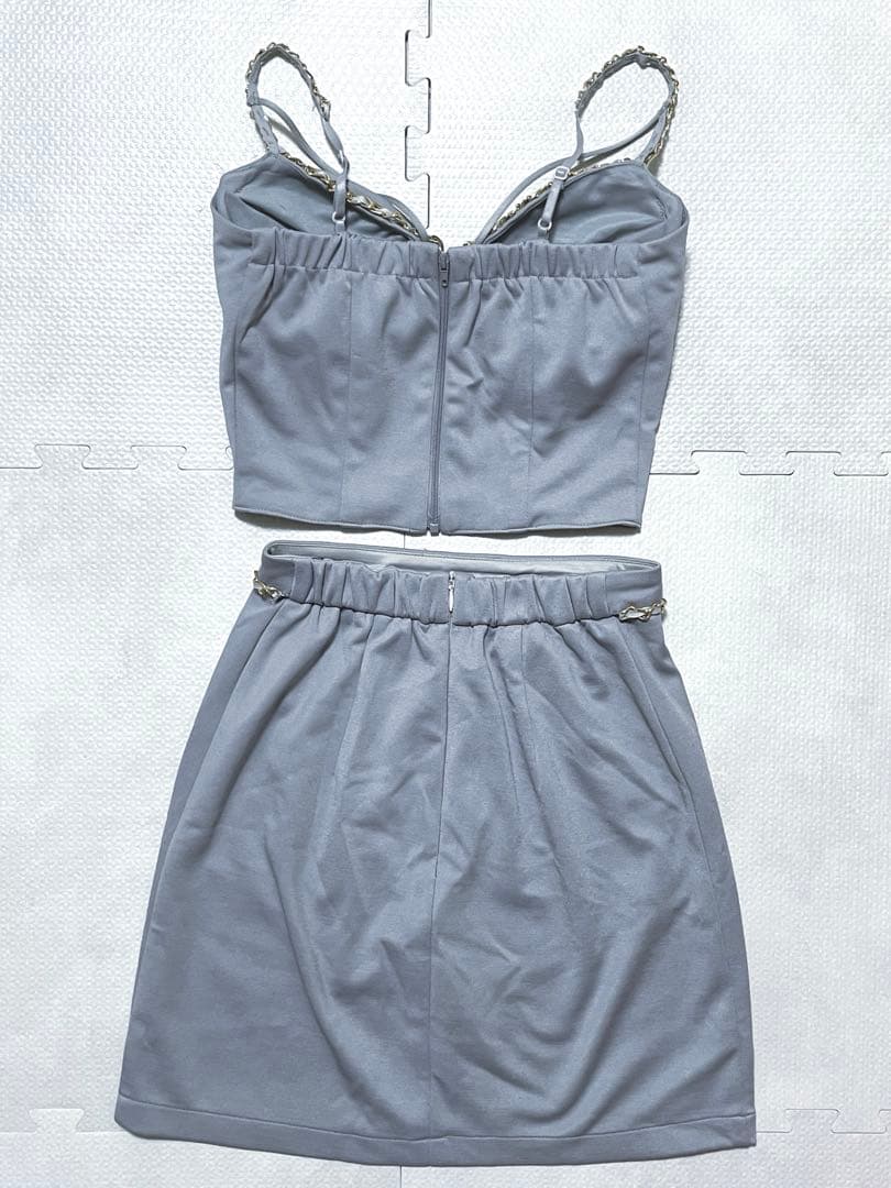 JEWELS ジュエルズ キャバクラ ドレス セットアップ ビジュー チェーン