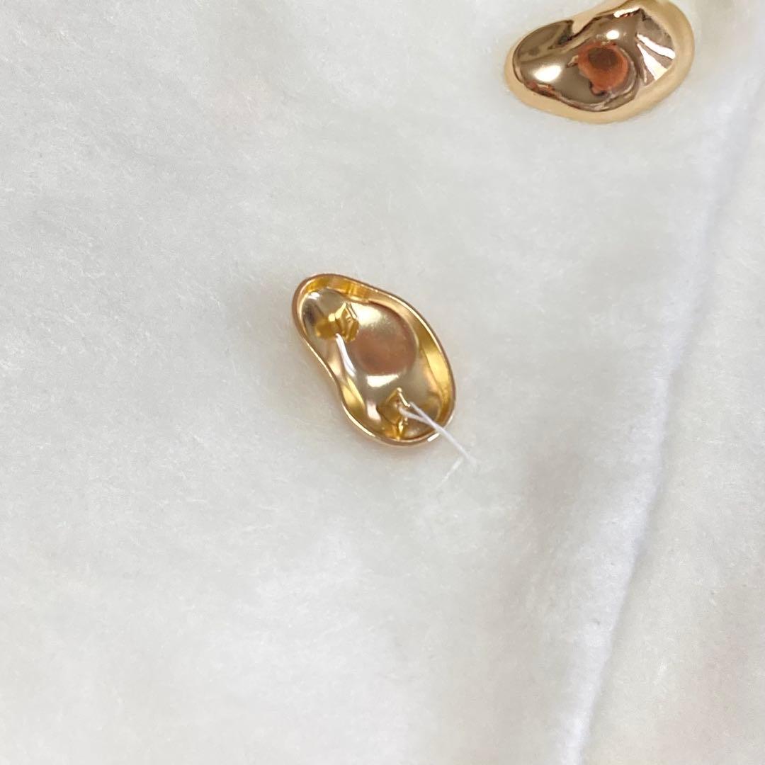 SNIDEL シャギーロングコート ホワイト 1 ファー キレイめ 上品 大人