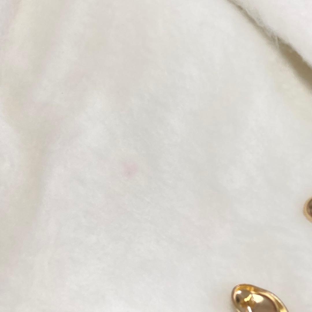 SNIDEL シャギーロングコート ホワイト 1 ファー キレイめ 上品 大人