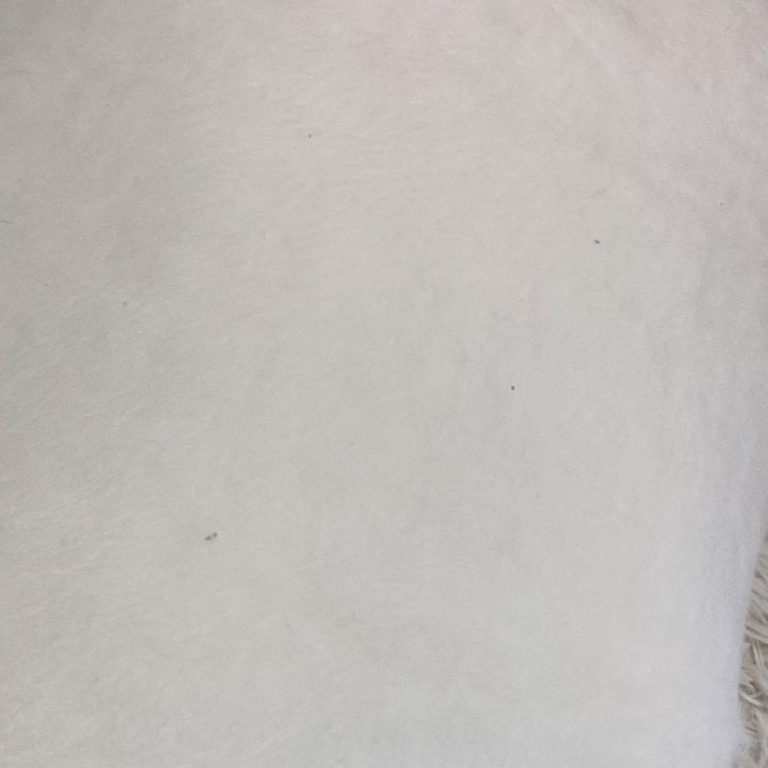 SNIDEL シャギーロングコート ホワイト 1 ファー キレイめ 上品 大人