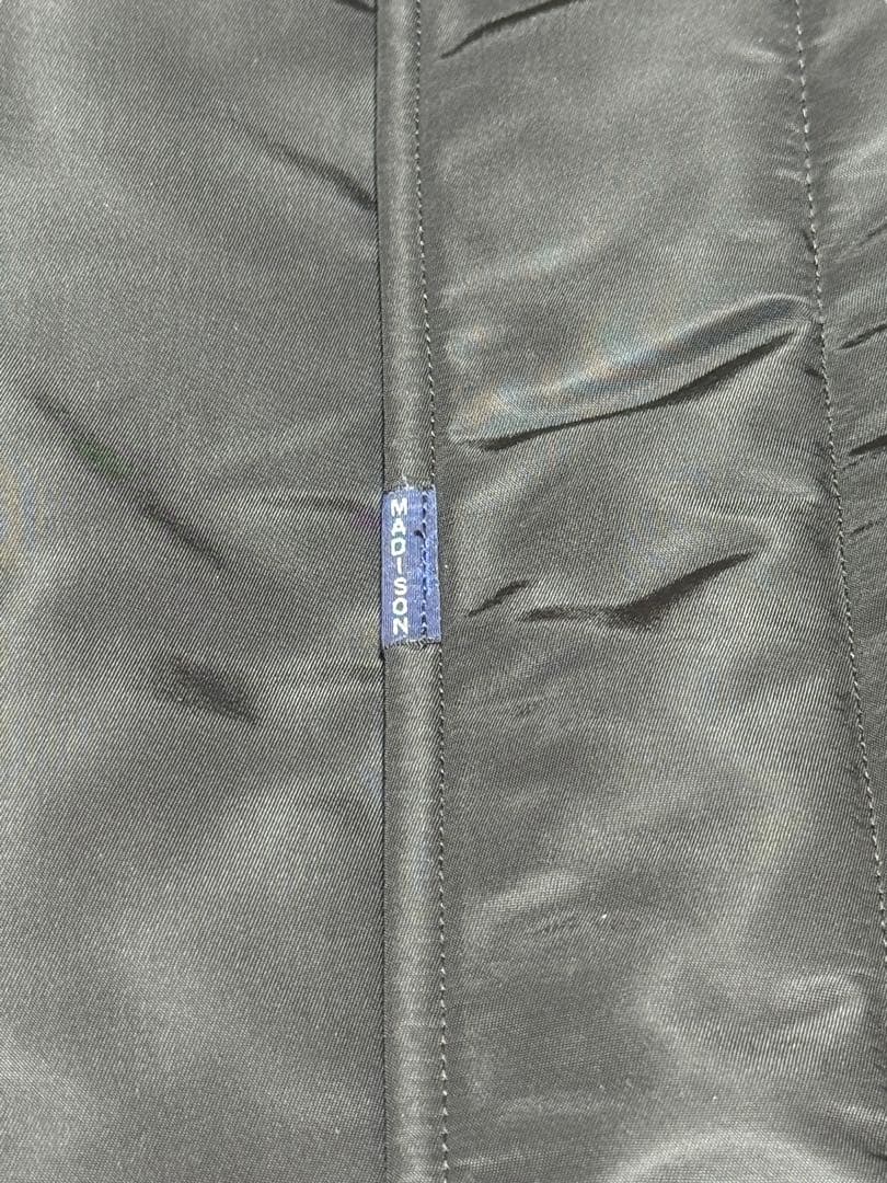 MADISON BLUE 中綿コート ブラック オレンジ