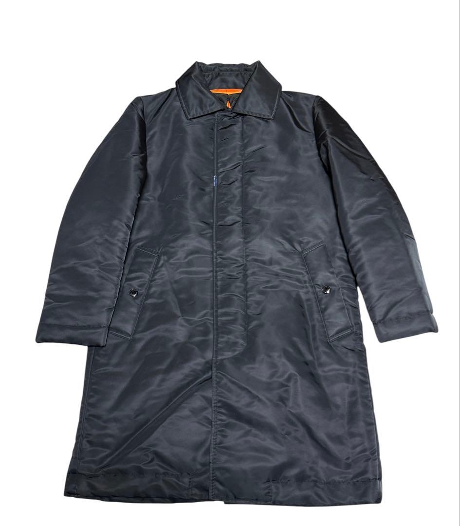 MADISON BLUE 中綿コート ブラック オレンジ