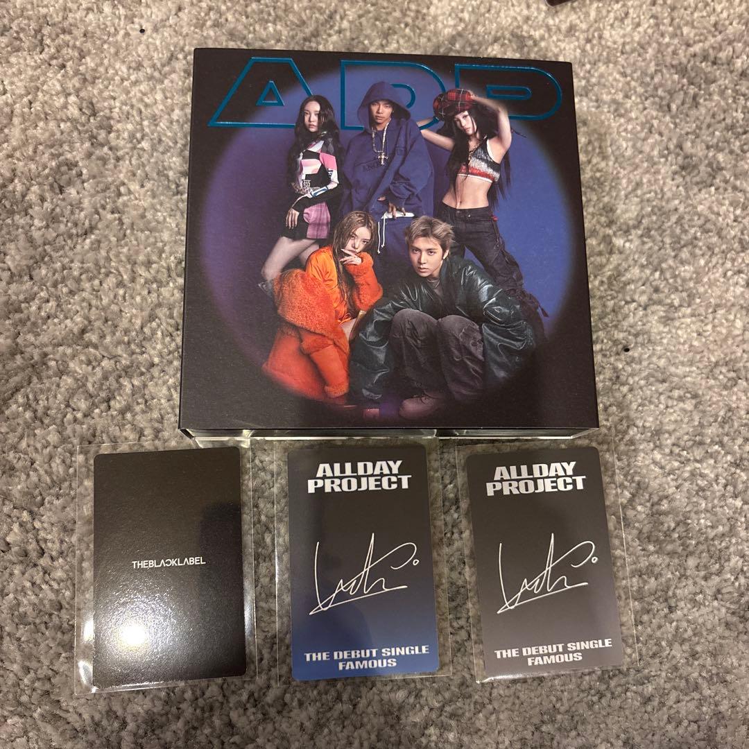 ALLDAY PROJECT アルバム+WOOCHAN1stラキドロ限定トレカ