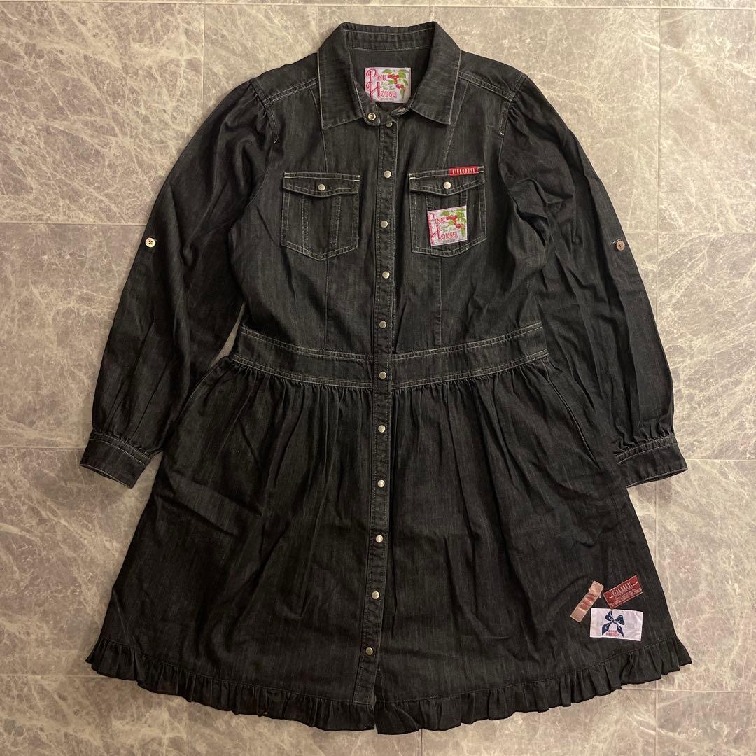 希少　レアピンクハウス　デニムワンピース　ビンテージ　インゲボルグ