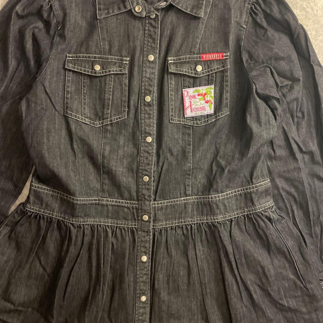 希少　レアピンクハウス　デニムワンピース　ビンテージ　インゲボルグ