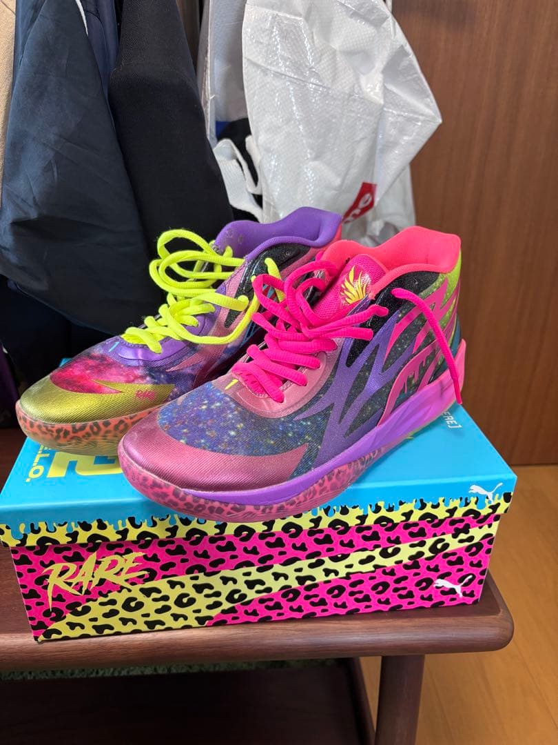 MELLOW バスケットシューズ カラフル