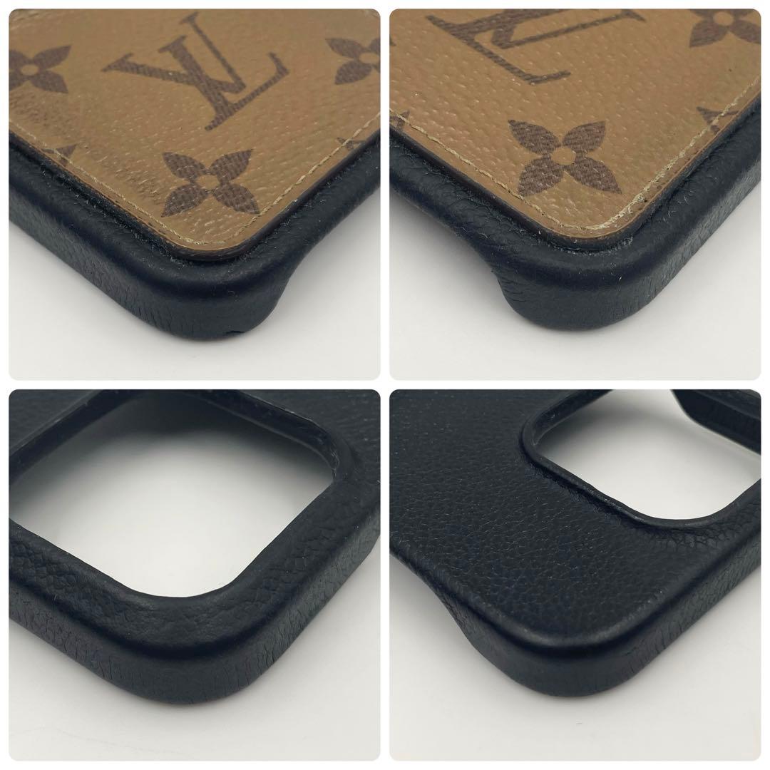 ルイヴィトン バンパー iPhone15Pro用 モノグラムリバース