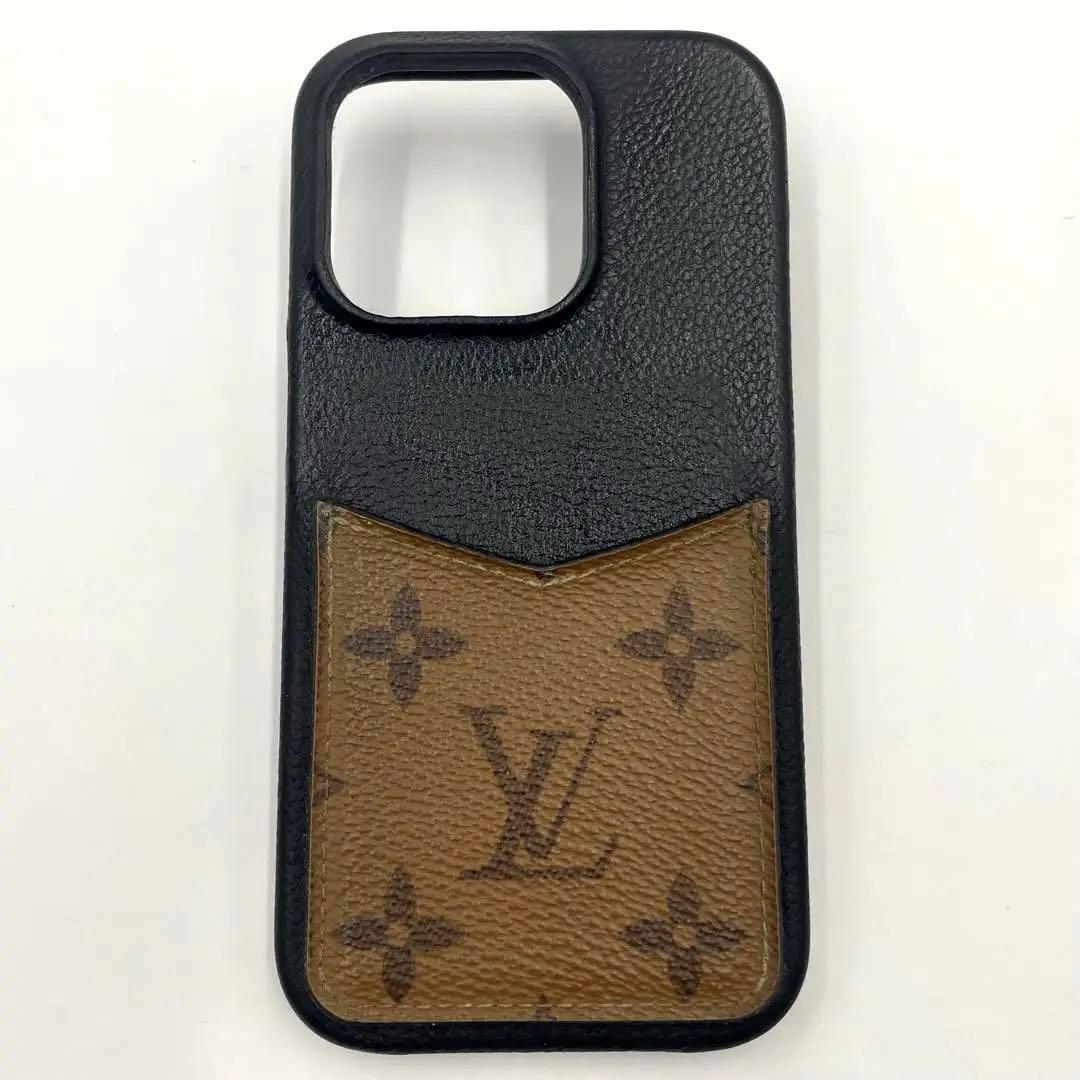 ルイヴィトン バンパー iPhone15Pro用 モノグラムリバース
