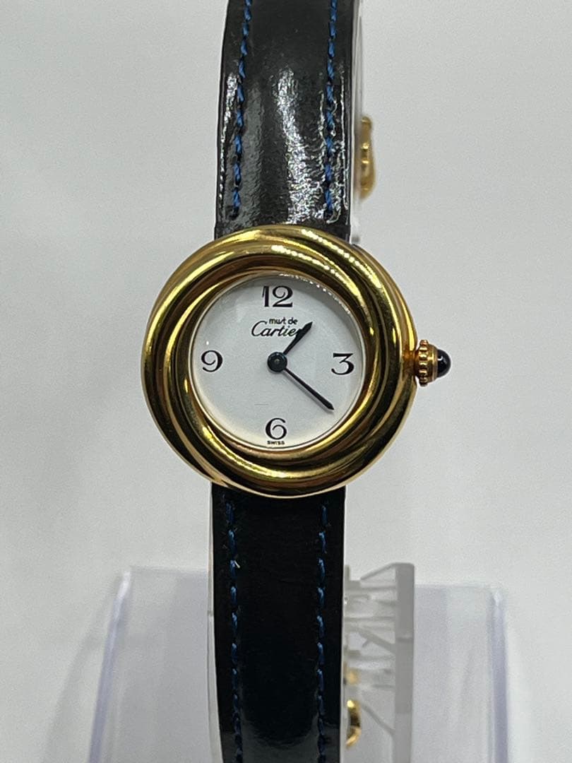 【美品】Cartier カルティエ マストトリニティ Vermeil