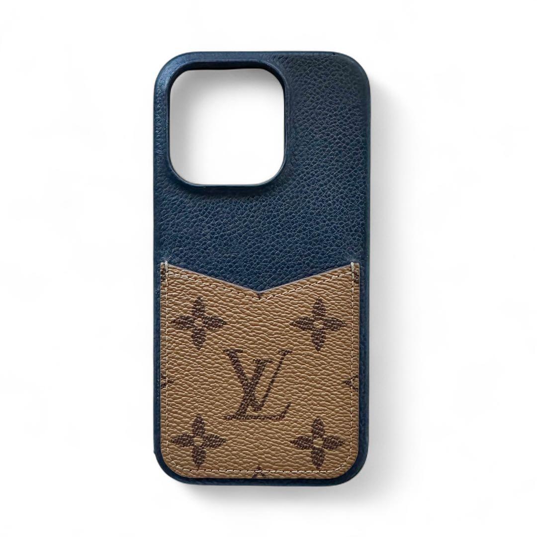【美品】LOUIS VUITTON ルイヴィトンiPhone14proケース