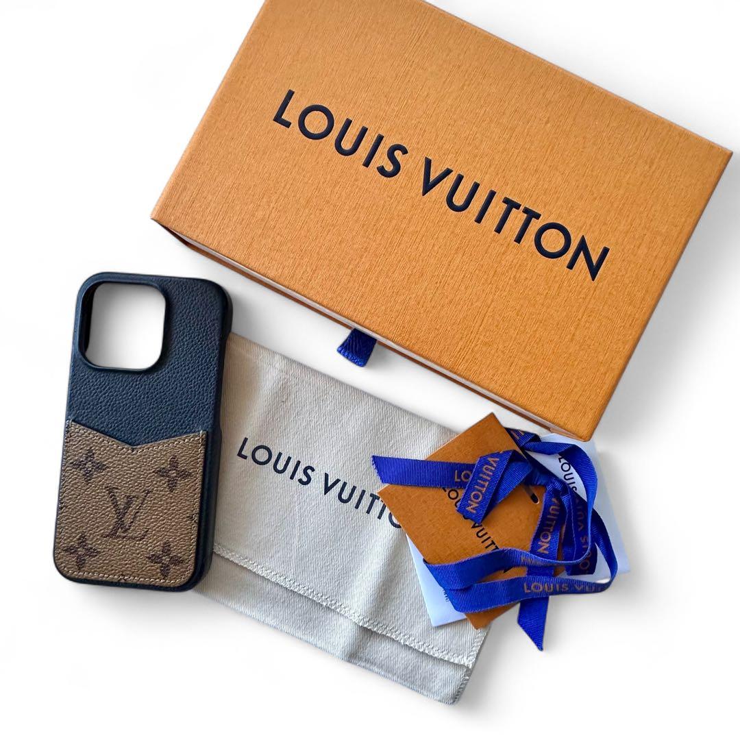 【美品】LOUIS VUITTON ルイヴィトンiPhone14proケース