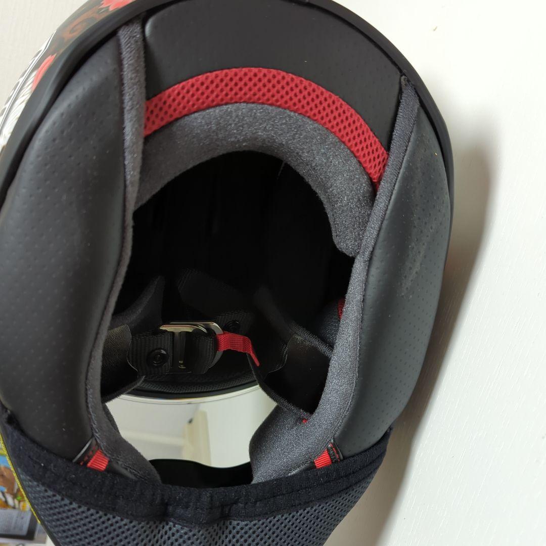 SHOEI フルフェイスヘルメット 花と白鶴