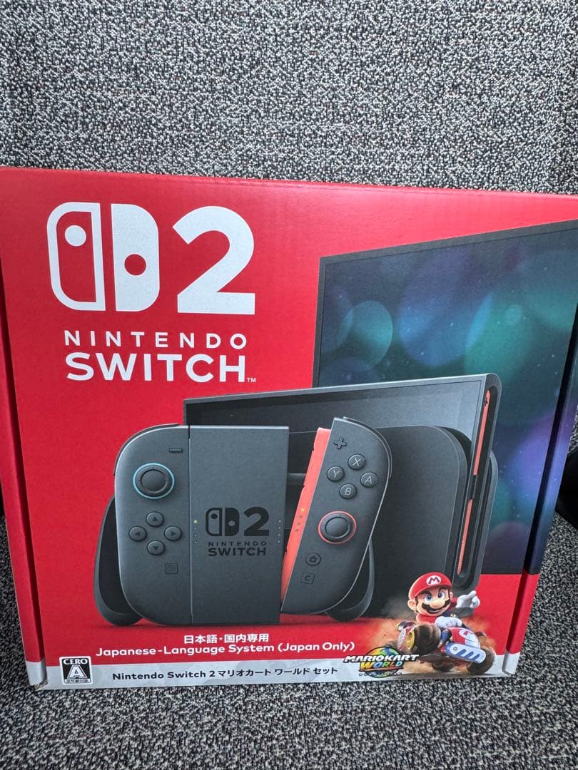 Nintendo Switch2マリオカートワールドセット日本語版