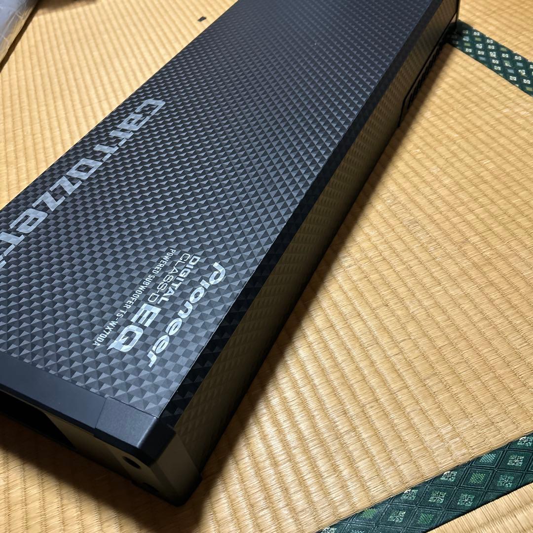 カーオーディオ carrozzeria POWERED SUBWOOFER TS-WX70DA