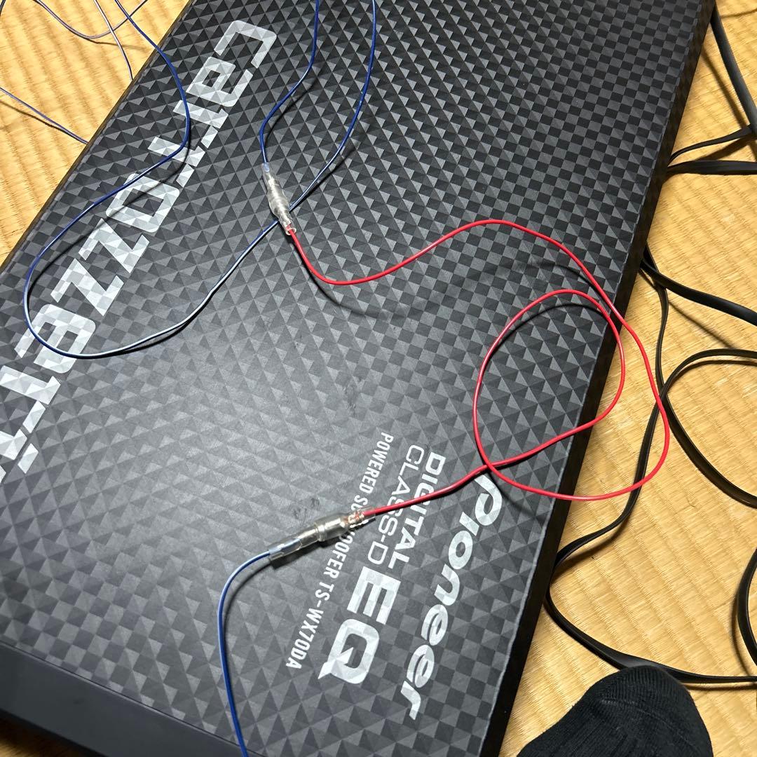 カーオーディオ carrozzeria POWERED SUBWOOFER TS-WX70DA