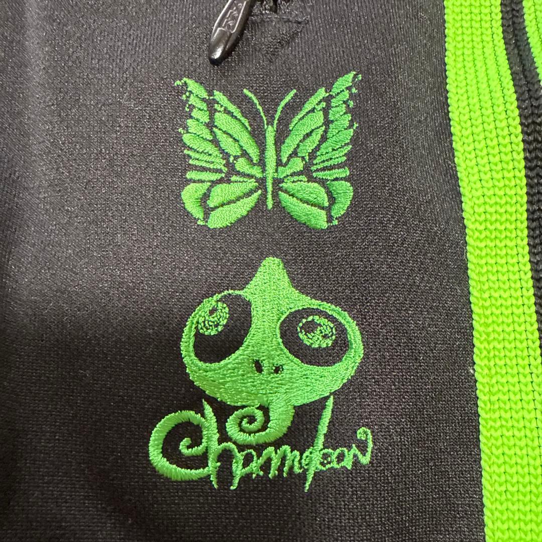 深瀬着用 Needles chameleon コラボ トラックパンツ