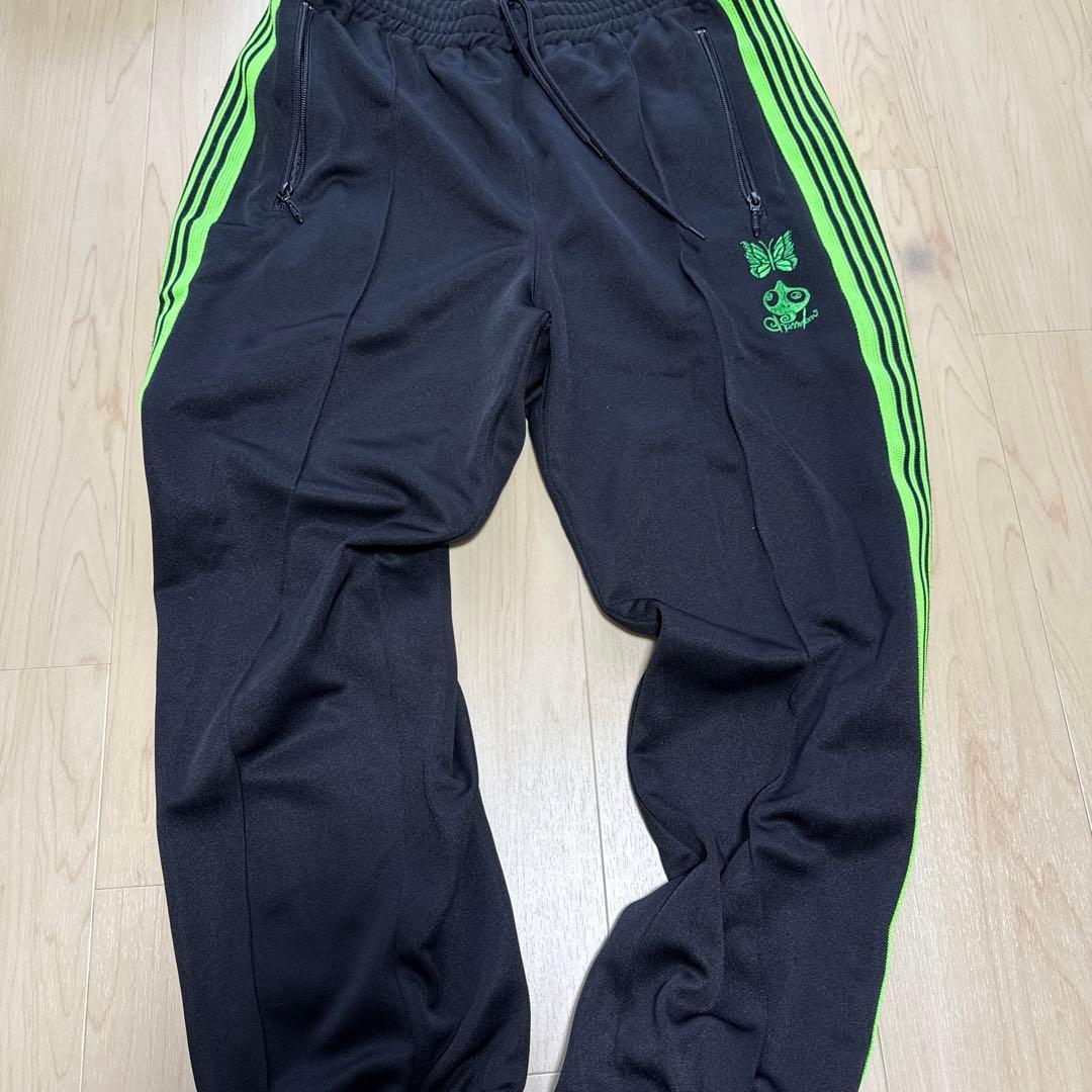 深瀬着用 Needles chameleon コラボ トラックパンツ
