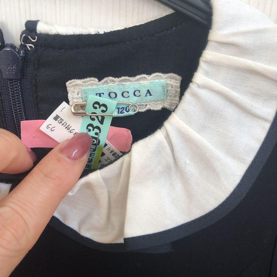 tocca セレモニー ワンピース　120cm ネイビー