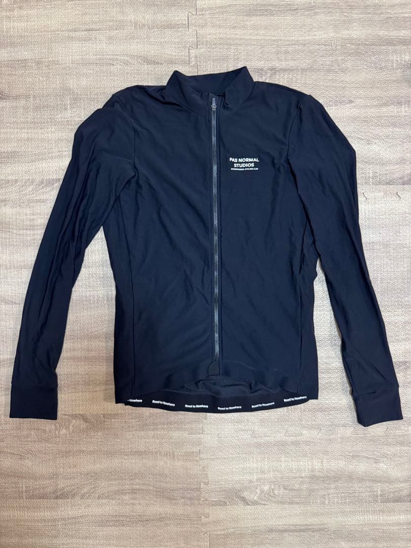 PAS NORMAL STUDIOS サイクルジャージ 長袖 黒　L