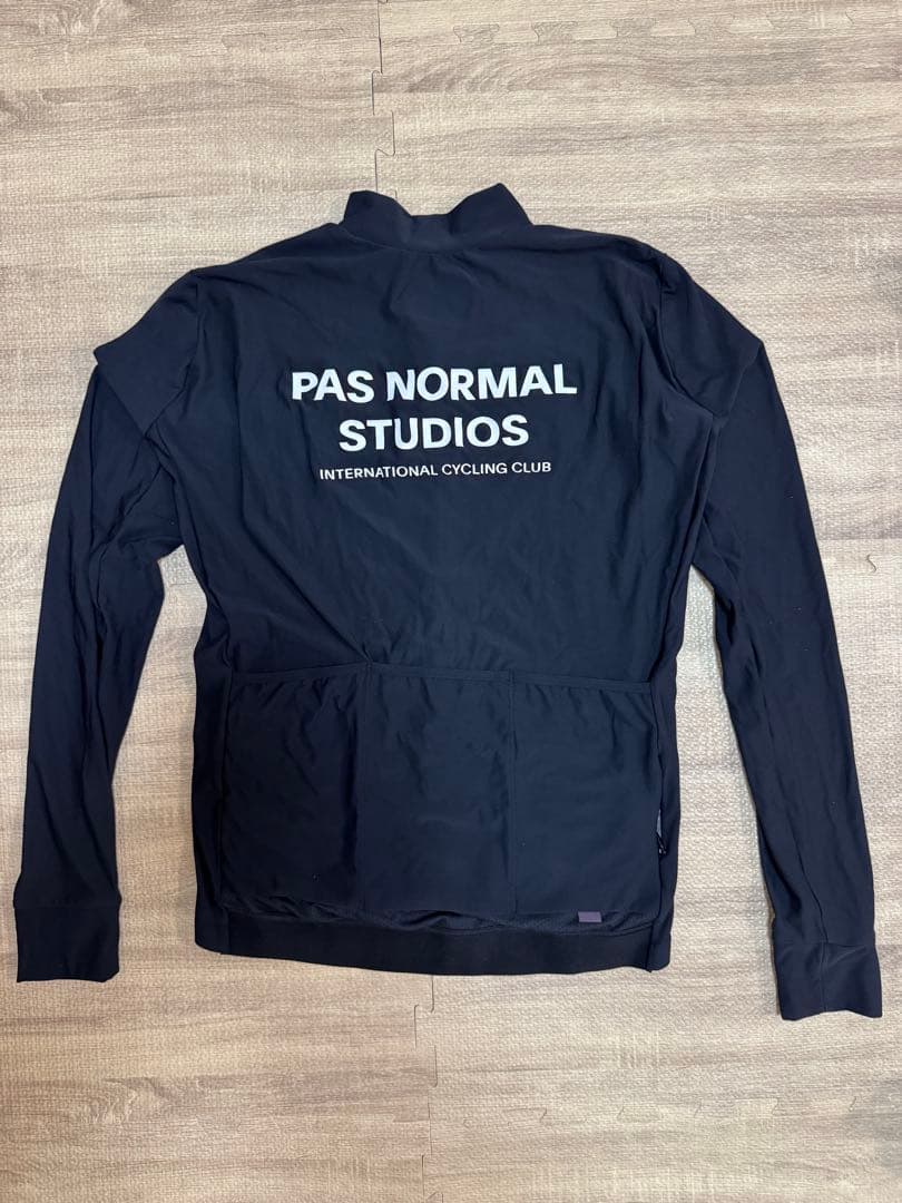 PAS NORMAL STUDIOS サイクルジャージ 長袖 黒　L