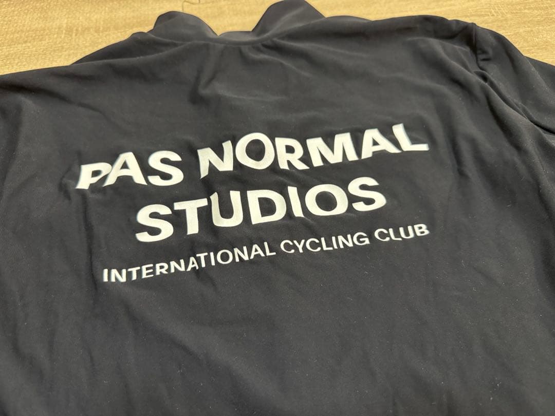 PAS NORMAL STUDIOS サイクルジャージ 長袖 黒　L