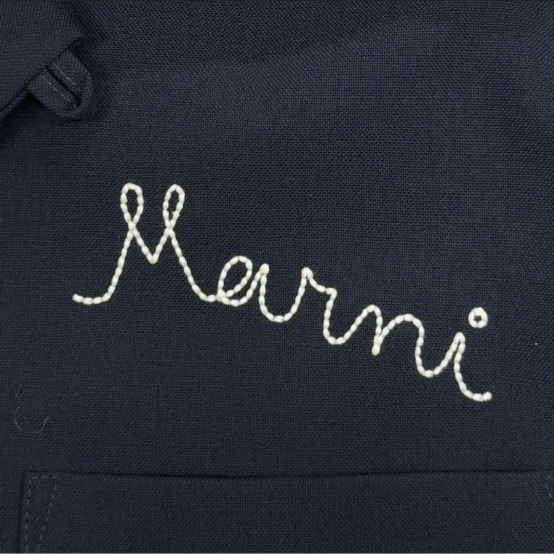 MARNI マルニ トロピカルウール ロゴ刺繍 ボーリングシャツ 44