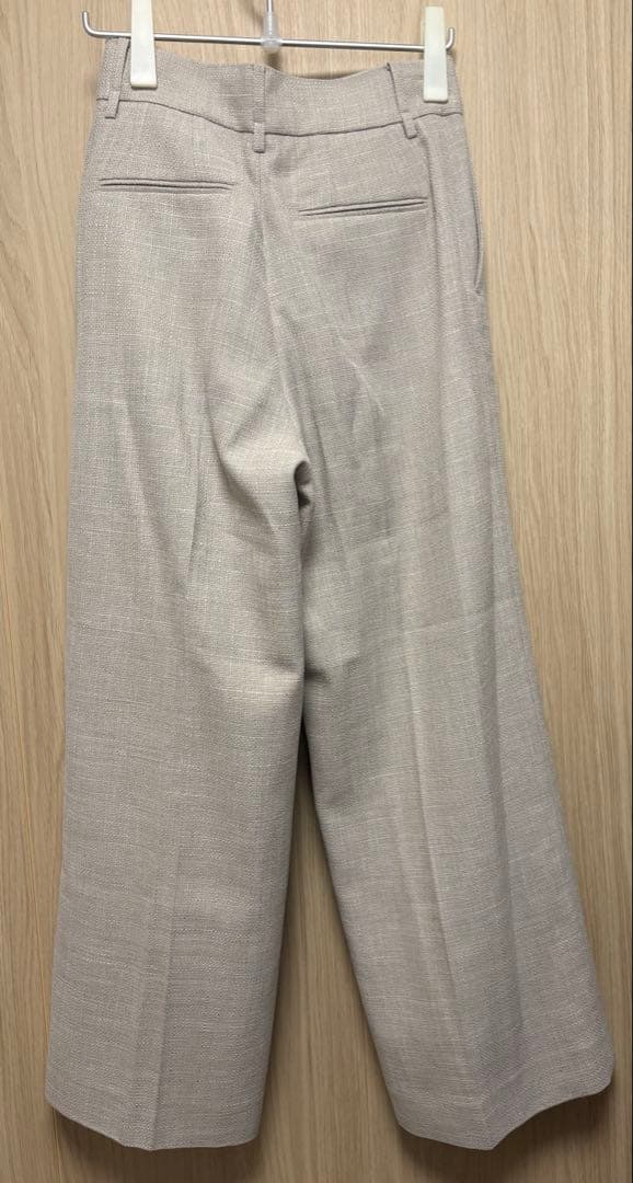 美品　アダムエロペ セットアップ　ツイードテーラードジャケット　パンツ　38