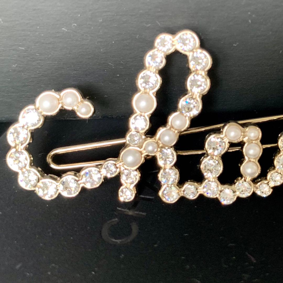 激レア！未使用品CHANELシャネルロゴヘアピン