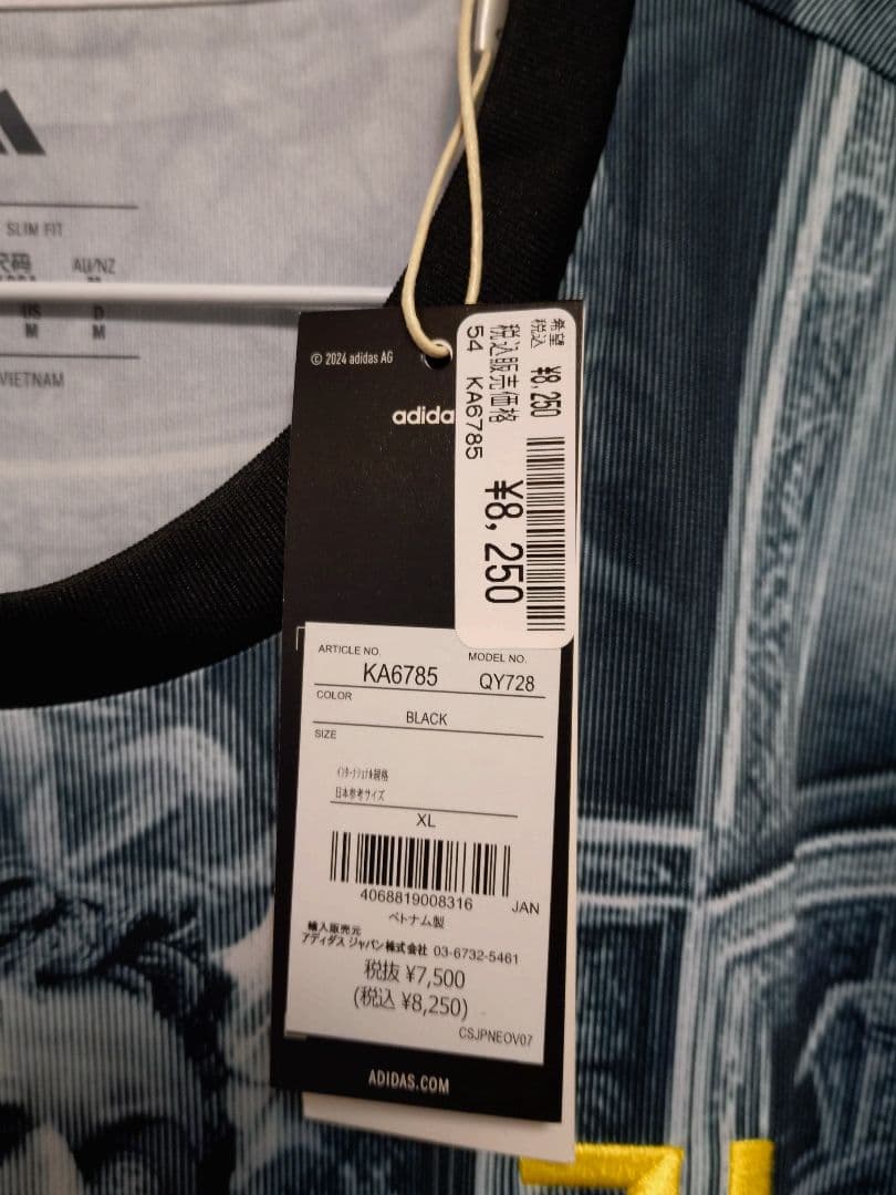 L*a様 【未使用タグ付き】ユベントス 25/26 プレマッチ ジャージー XL