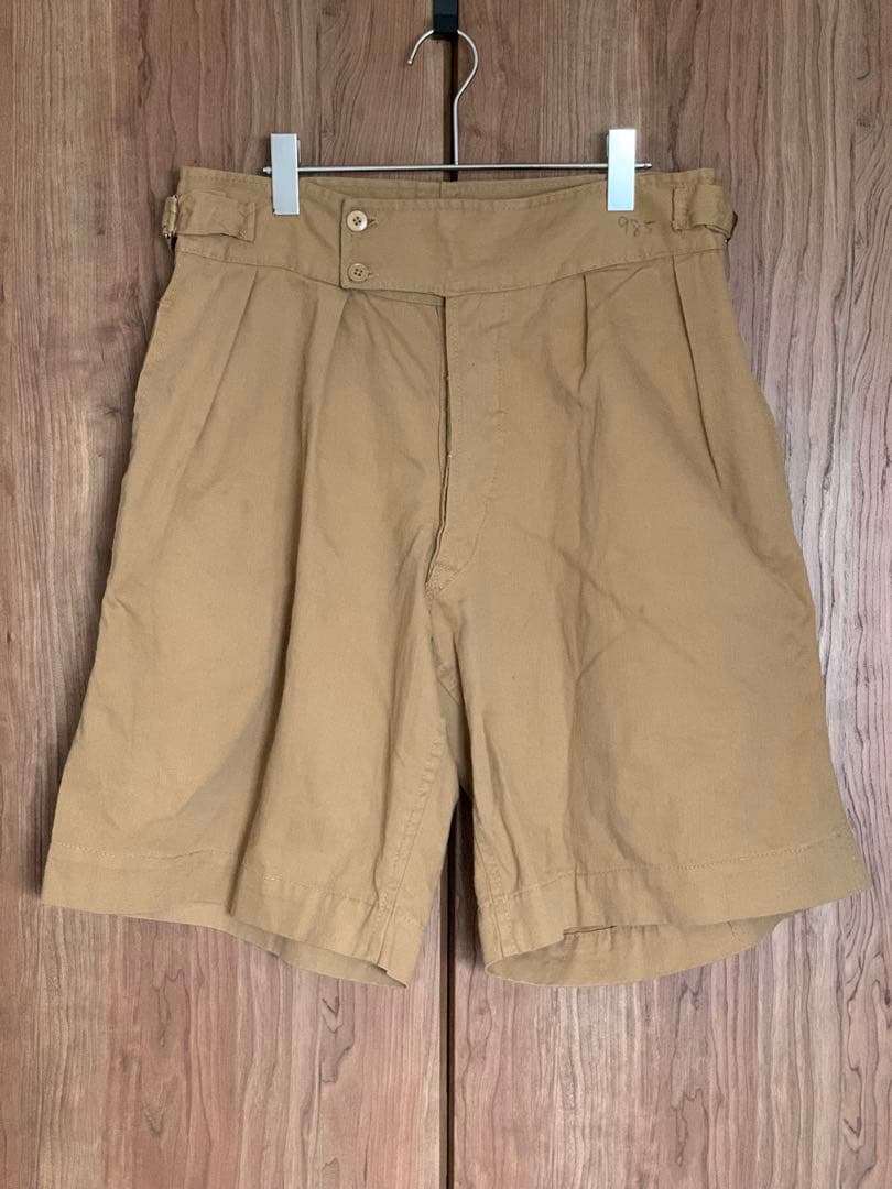 英国領軍ブリティッシュアーミーショーツ ビンテージグルカショーツ W88