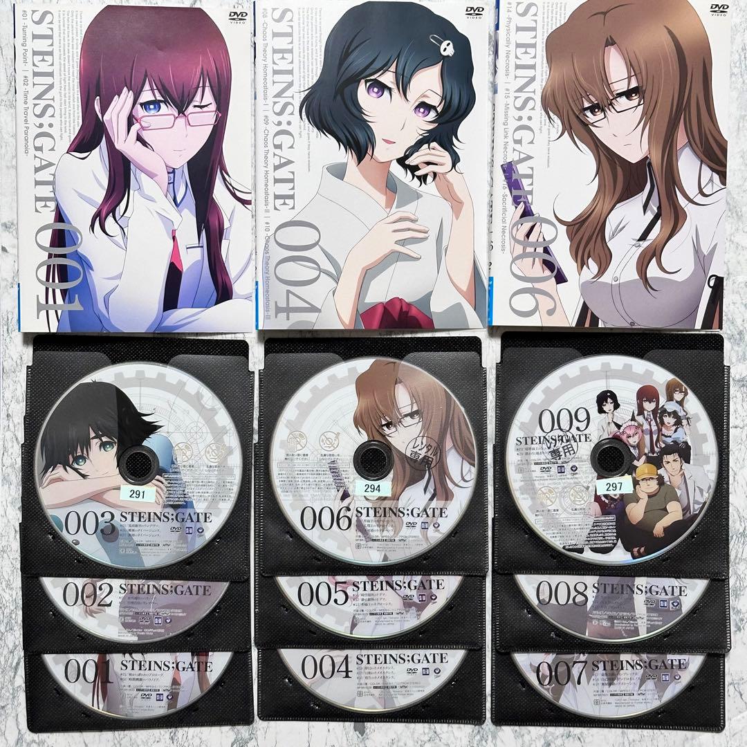 Steins;Gate シュタインズゲート　1期 2期 劇場版 DVD 全22巻